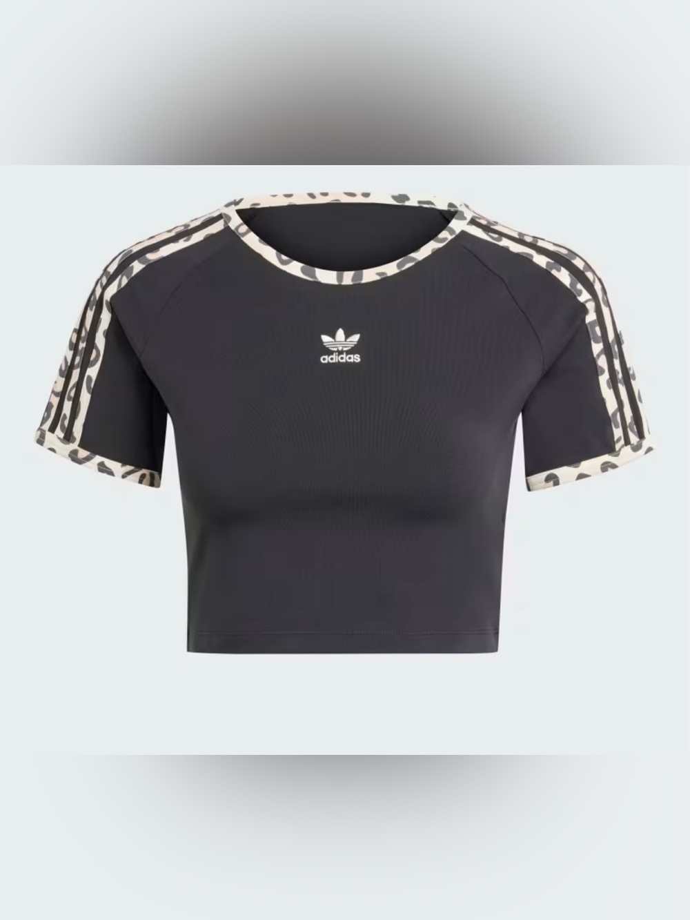 ADIDAS ORIGINALS LEOPARD LUXE BABY TEE